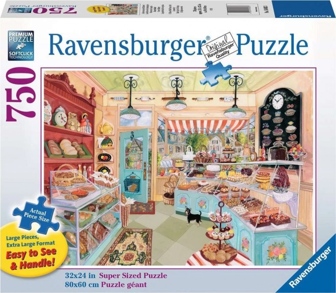 Großformat-Puzzle Bäckerei an der Ecke 750 Teile