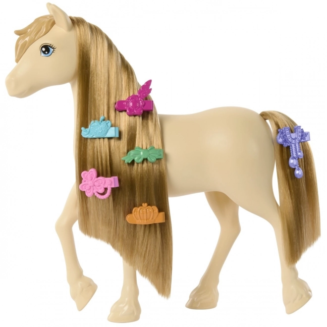 Barbie Mysteries Tornado Pferd mit stylen Haaren