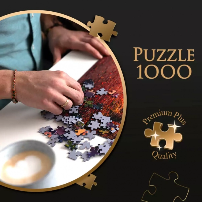 Puzzle 1000 Teile Premium Qualität - Ländliche Idylle: Singende Vögel