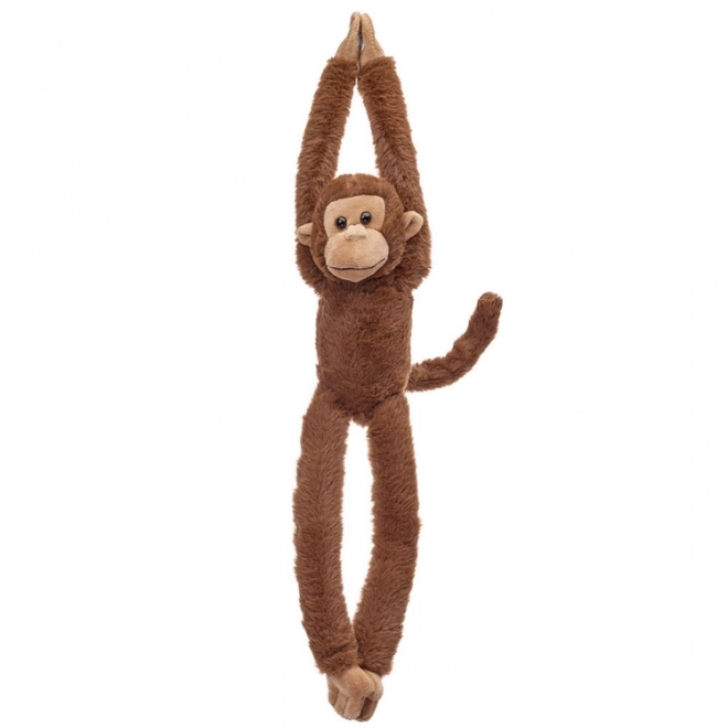 Hängender Affen-Maskottchen braun 40 cm