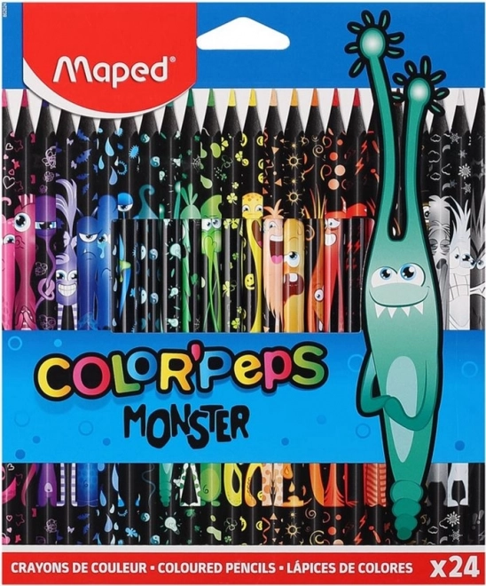 Ergonomische Buntstifte MAPED Color'Peps Monster Set