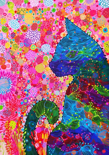 Genuss Puzzle Streunende Katze 3000 Teile