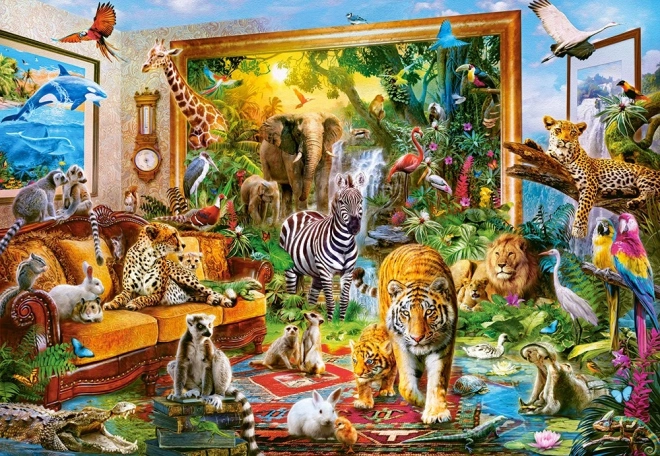 Puzzle 1000 Teile: Coming to Room