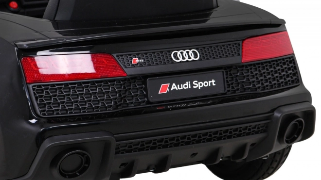 Audi R8 LIFT Batterieauto + Fernbedienung + EVA Räder + MP3 + LED – Schwarz