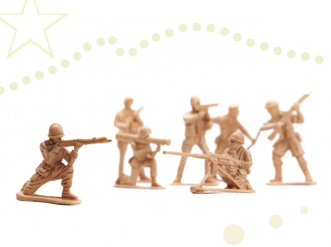 Figuren-Set Militärbasis mit 114 Teilen