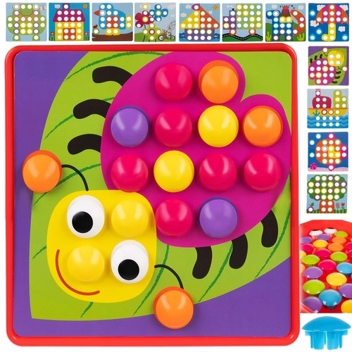 Kinder Mosaik Puzzle - Knopfmosaik