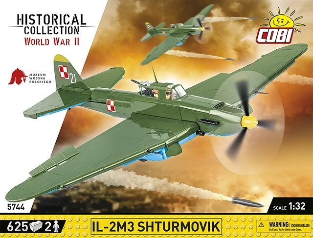 Historische Sammlung WWI IL-2M3 Shturmovik 625 Steine