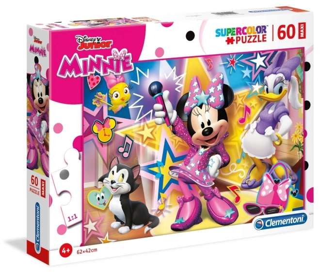 Clementoni Puzzle Minnie Maus Maxi 60 Teile