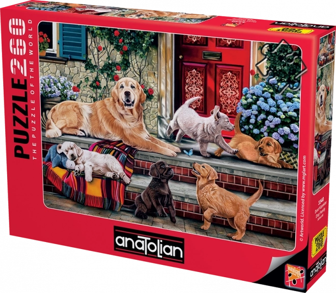 Anatolian Puzzle Hund familie 260 Teile