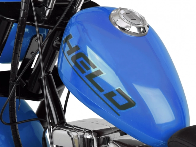Elektrischer Chopper Motorrad für Kinder – Blau