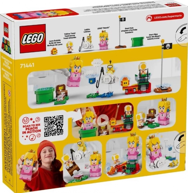 Interaktive LEGO Peach und Abenteuer