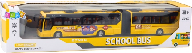 Ferngesteuerter Gelenk-Schultrolleybus 1:32 Gelb