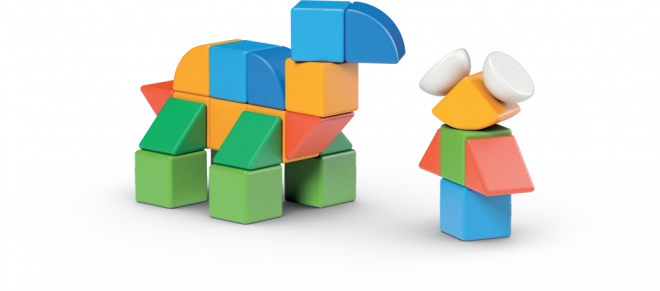 Geomag Magicube Formen Baumagneten Set