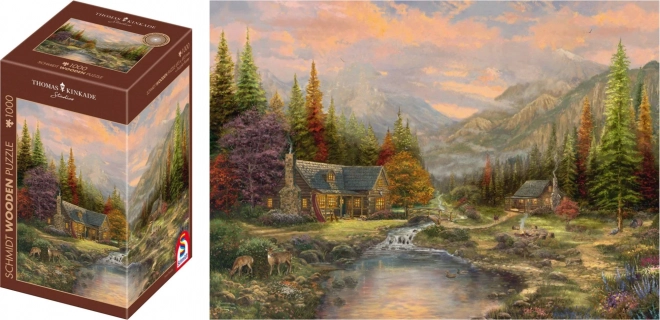 Holzpuzzle Sierra Paradise 1000 Teile