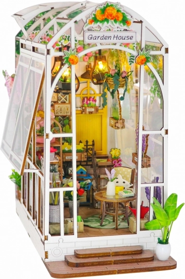 Miniaturnes Haus Gartenhaus 2Kids Toys