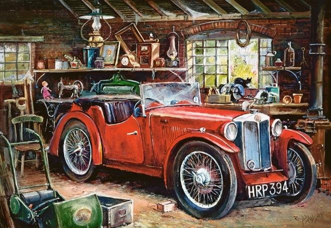 Vintage Garage Puzzle 1000 Teile