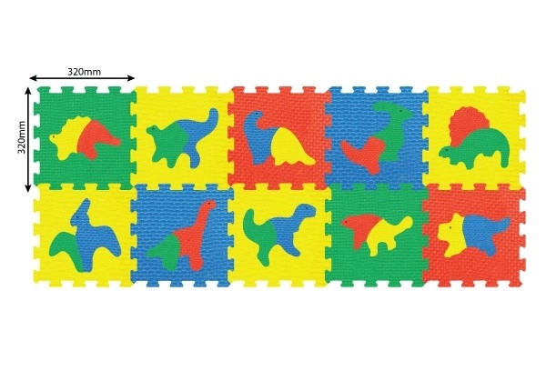 Weiche Puzzle-Blöcke Dinosaurier