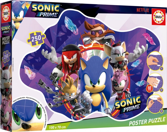 Sonic Puzzle Poster 250 Teile