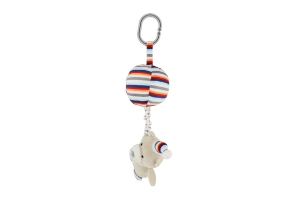 Teddybär mit Ball und Spieluhr