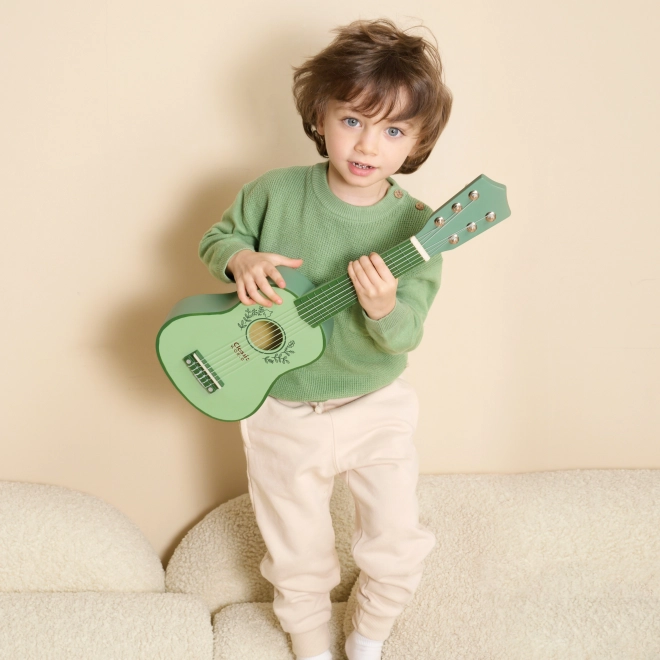 Holzgitarre Vintage für Kinder ab 3 Jahren