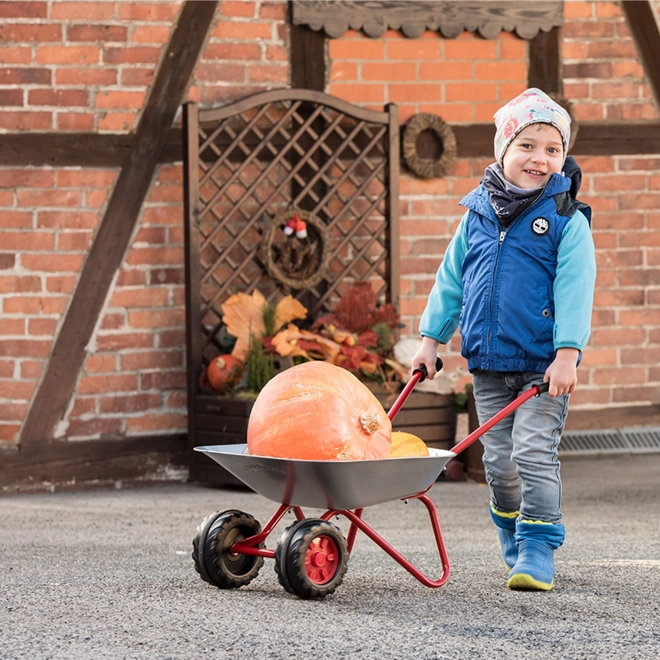 Rolly Toys zweirädrige Kinderschubkarre aus Metall