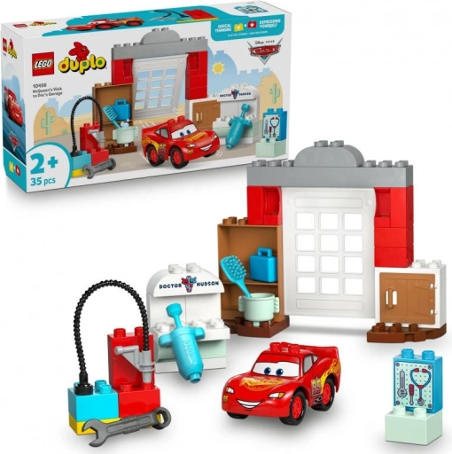 Lego Duplo Disney und Pixar Cars – Besuch von Lightning McQueen in Maters Werkstatt