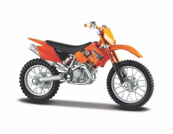 Metallmodell Motorrad KTM 525SX 1:18 mit Ständer