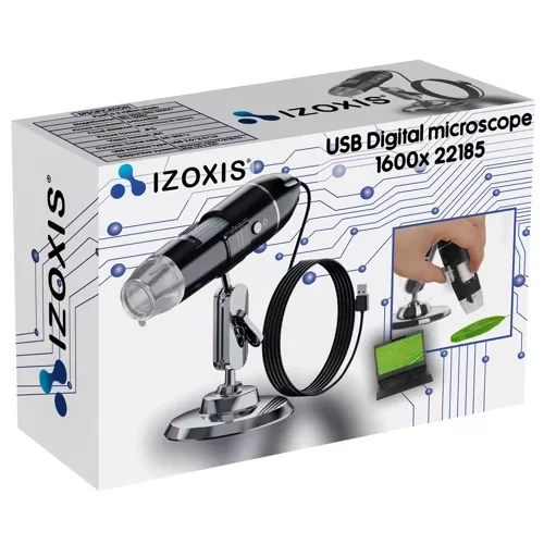 Digitales USB-Mikroskop 1600x Izoxis