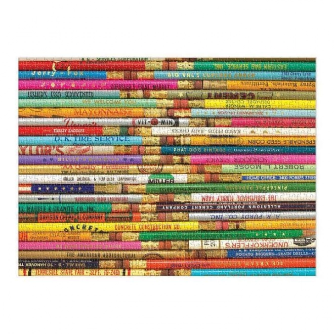 Phat Dog Vintage Puzzle Buntstifte 1000 Teile