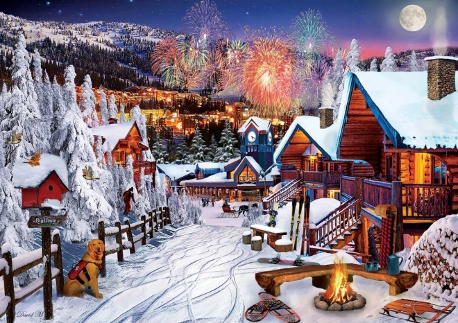 Winterfreuden Puzzle 1000 Teile