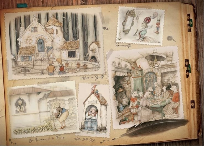 Puzzle Märchenbuch EFTELING 1000 Teile