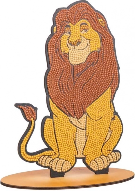 Diamant Malerei Der König der Löwen: Mufasa