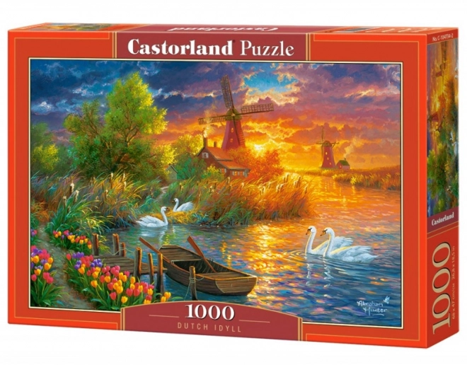 Castorland Puzzle Niederländische Idylle 1000 Teile