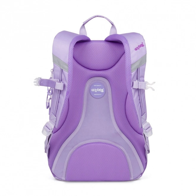 Schulrucksack und Federmäppchen OXY Sport Violet