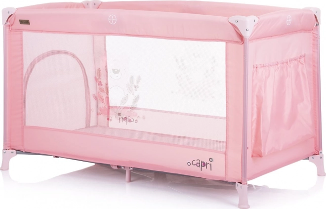 Chipolino Reisebett Capri - Rose Water – Rosenwasser