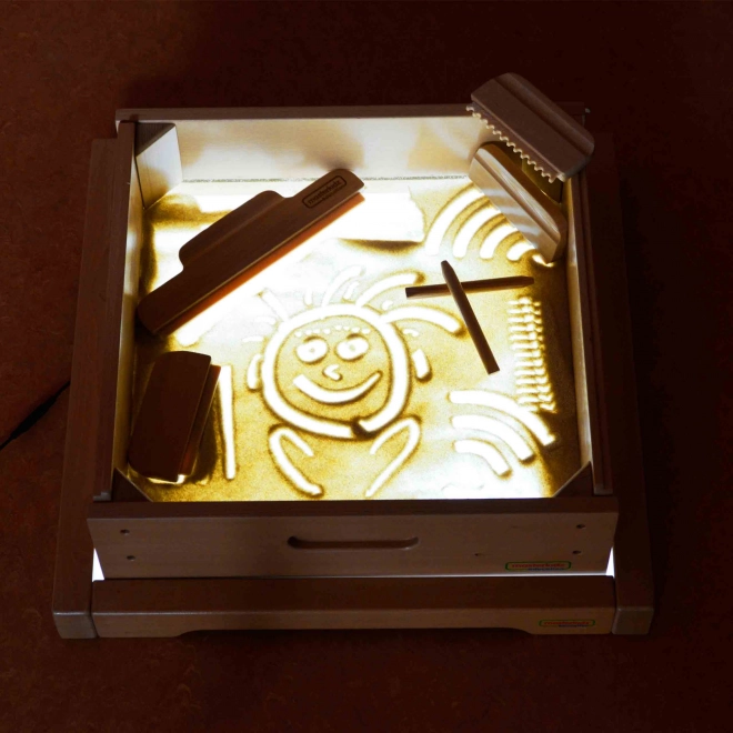 Masterkidz Lichtrahmen und Sandspiel-Set