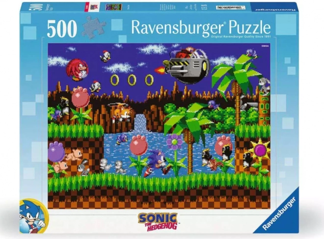 Puzzle Igel Sonic 500 Teile