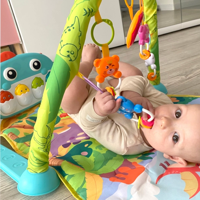 Spieldecke mit Spielbogen Dino