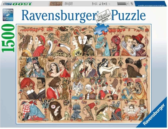 Ravensburger Puzzle Love Through the Ages 1500 Teile