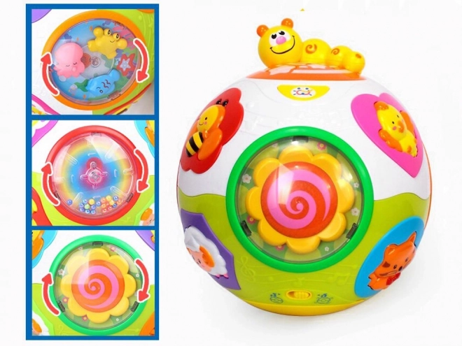 Interaktiver Krabbelball für Babys