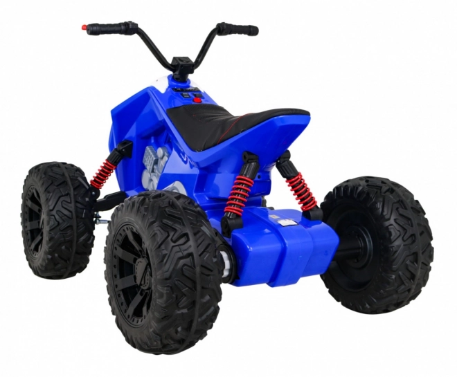 Lucky Seven Batterie Quad Blau + EVA Räder + Langsamer Start + LED + MP3 USB