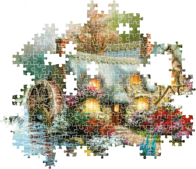 Puzzle 1500 Teile Kompakte Rückzug auf dem Land