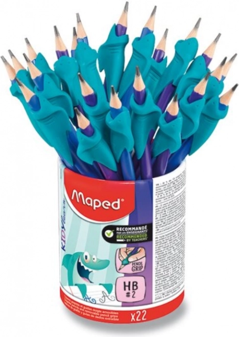 Grafitstift für Kinder mit Aufsatz Maped Kidy Learn