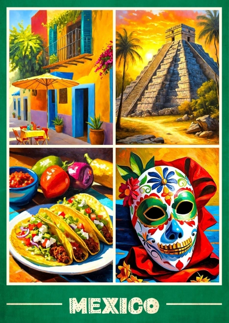 Puzzle Mexiko 1000 Teile