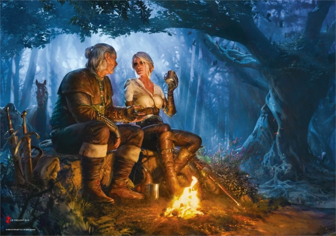 Zauberer Puzzle - Reise von Ciri 1000 Teile