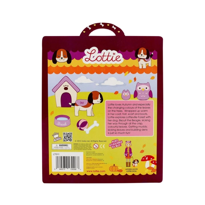 Perfekte Ergänzung zur Lottie Autumn Leaves Puppe