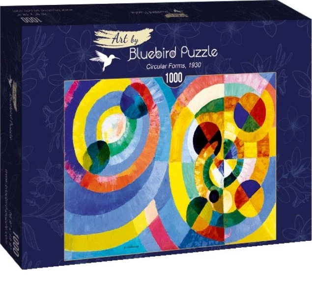 Bluebird Puzzle Runde Objekte 1000 Teile