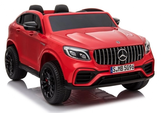 Elektrisches Kinderauto Mercedes GLC 63S Rot Metallic