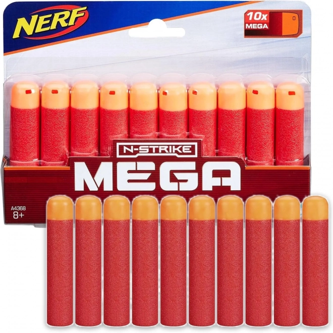 Nerf N-Strike Mega Serie Nachfüllpfeile 10er-Pack