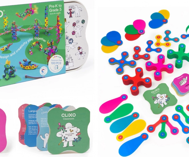 Clixo Magnetische Bauset 100 Teile